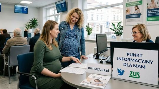 ZUS zmienia podejście do mam. Mecjalna skrzynka mailowa i nowe standardy obsługi w ciąży
