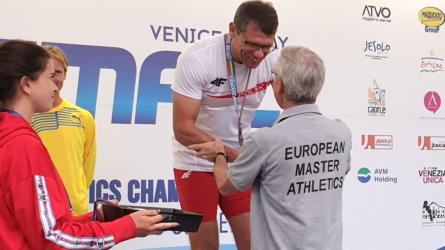 Christopher Ratajczyk Krzysztof Ratajczyk brązowym medalistą Mistrzostw Europy Masters