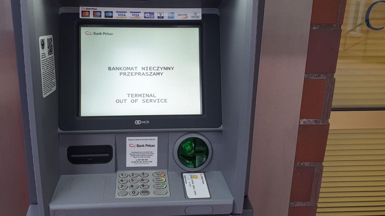 Przez ten bankomat zostałem bez środków do życia