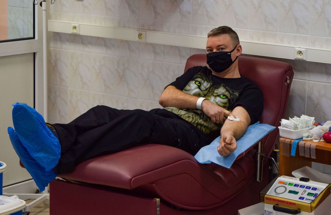 11 litrów krwi od krwiodawców ZEDO