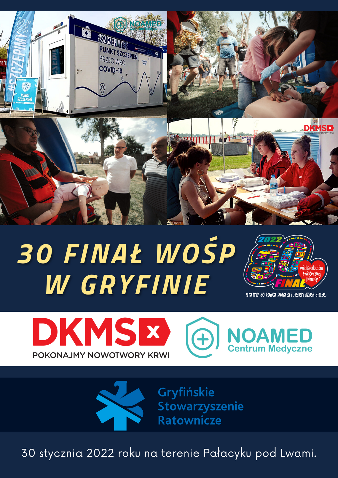 30. Finał WOŚP w powiecie ze wsparciem Gryfińskiego Stowarzyszenia Ratowniczego 30. Finał WOŚP w powiecie ze wsparciem Gryfińskiego Stowarzyszenia Ratowniczego