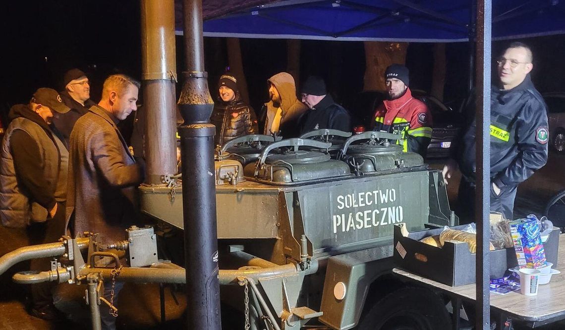 33. Finał WOŚP ze strażacką grochówką w Trzcińsku-Zdroju [FOTO]