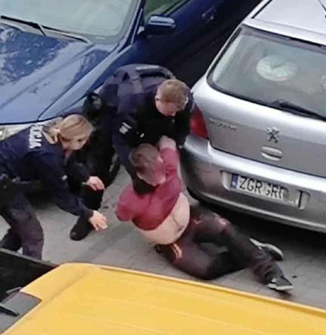 Agresywny wandal został zatrzymany. Policja apeluje do poszkodowanych Agresywny wandal został zatrzymany. Policja apeluje do poszkodowanych