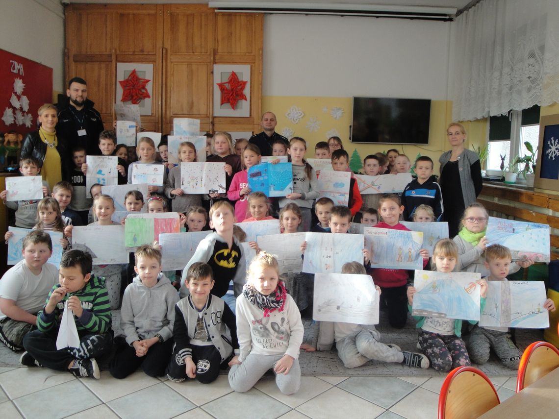 Akcja "Bezpieczne ferie 2018" w powiecie gryfińskim Akcja "Bezpieczne ferie 2018" w powiecie gryfińskim