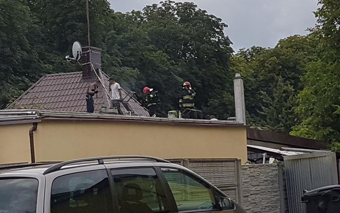 Akcja strażaków na Sportowej