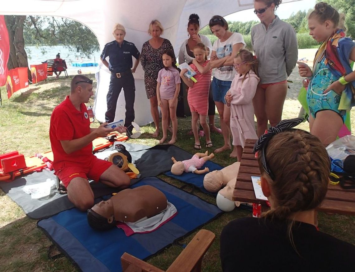 Akcja w miejscu wyznaczonym do kąpieli Akcja w miejscu wyznaczonym do kąpieli