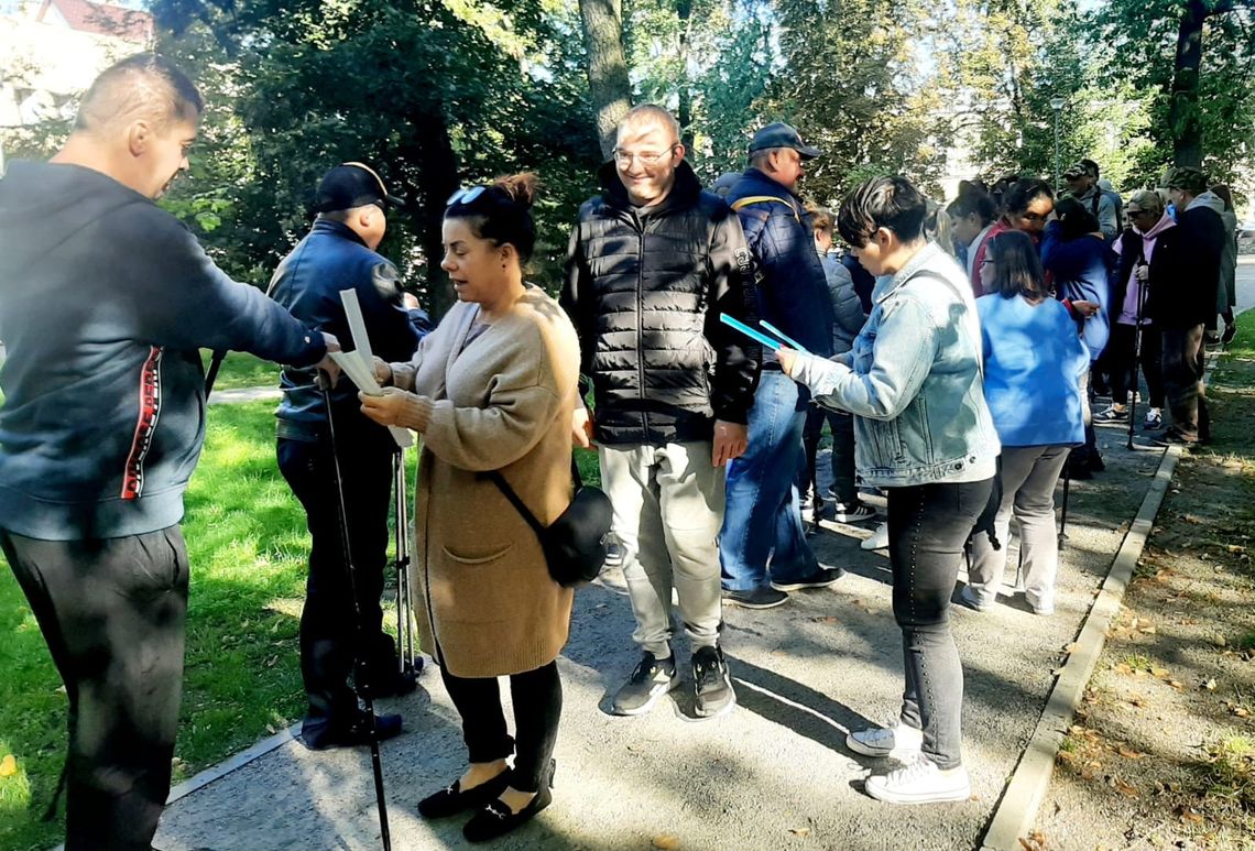 Akcję "Jestem widoczny" zorganizowali w parku Akcję "Jestem widoczny" zorganizowali w parku