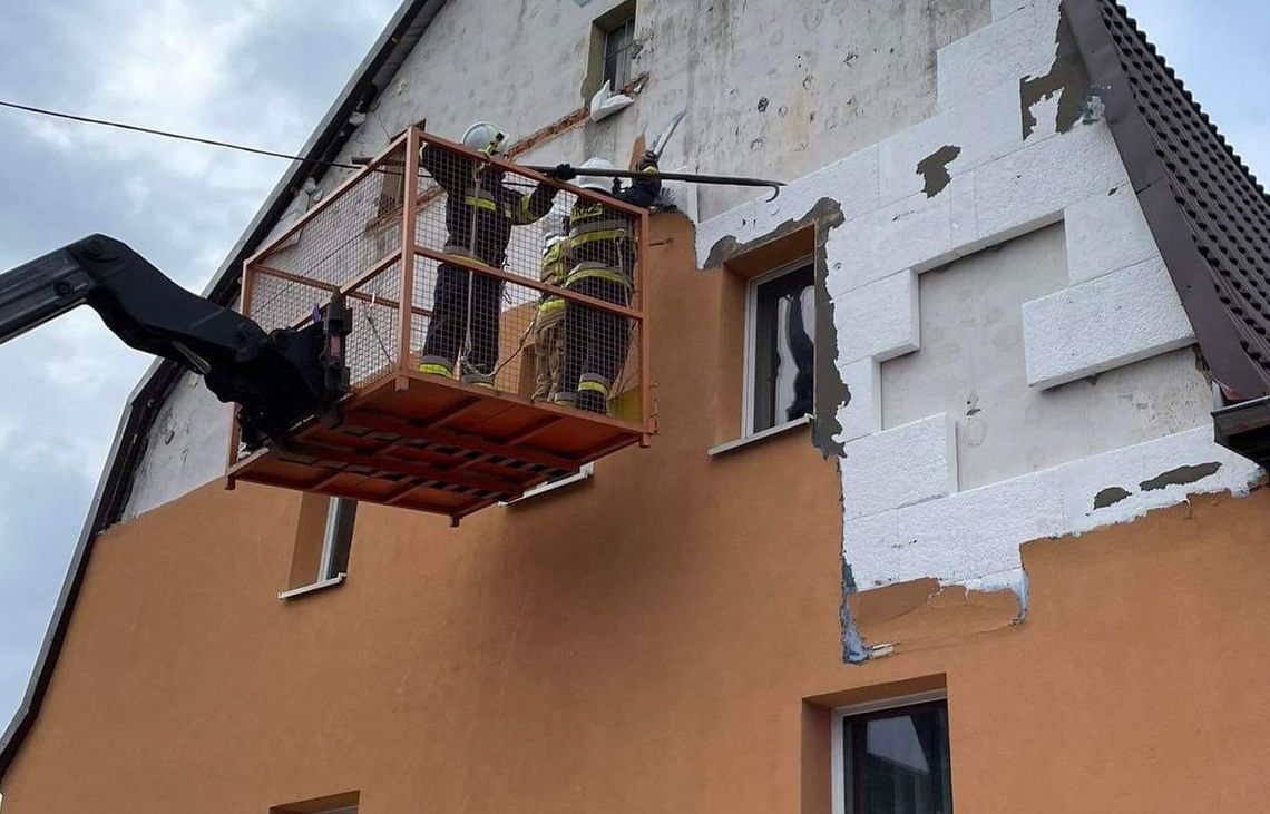 Akcje strażaków były mniej liczne, ale... Akcje strażaków były mniej liczne, ale...