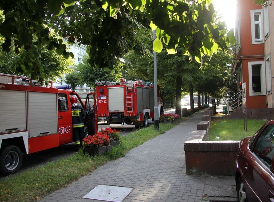 Alarm - pożar w sądzie Alarm - pożar w sądzie
