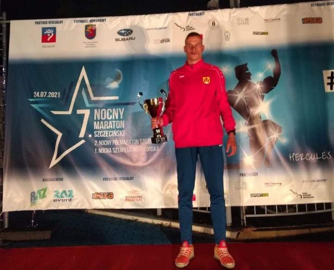 Andrzej Pańko zwycięzcą nocnego półmaratonu