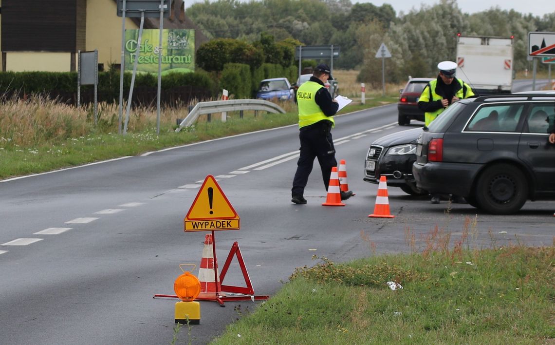 Auta zderzyły się z samego rana Auta zderzyły się z samego rana