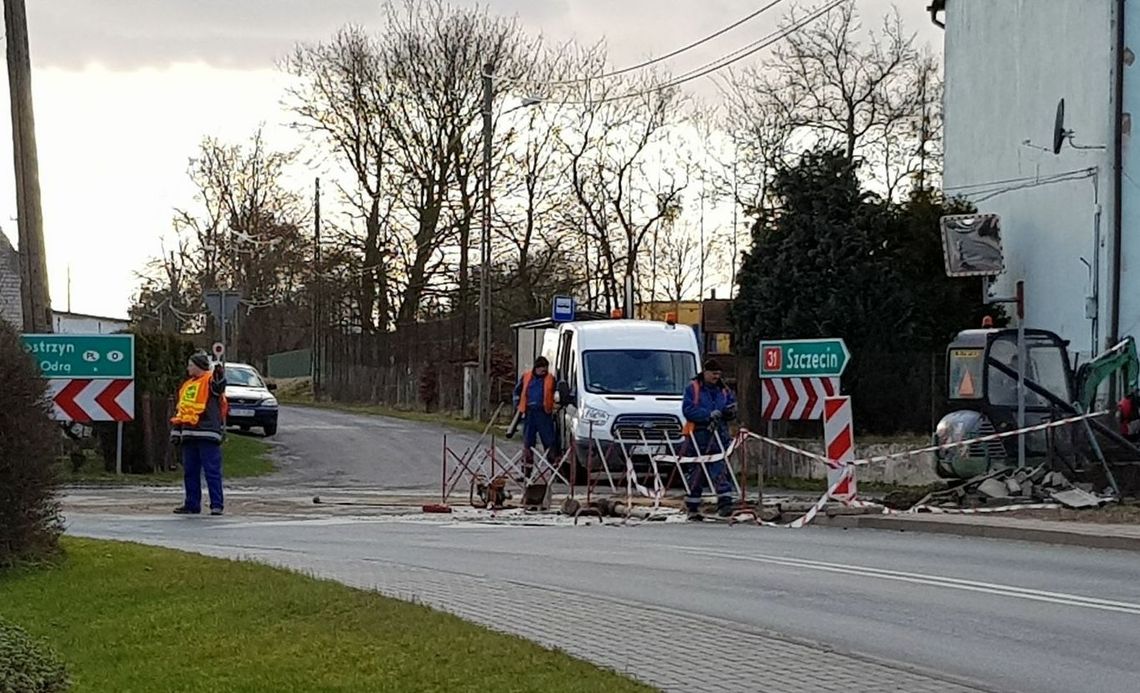 Awaria wodociągu Awaria wodociągu