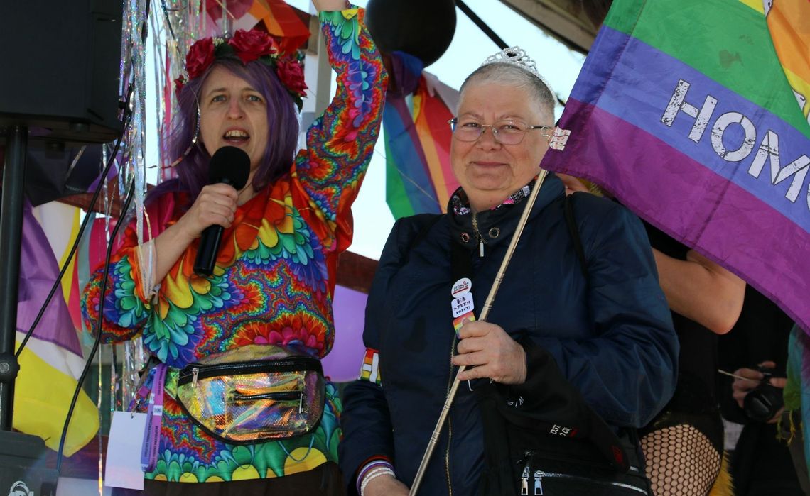 Babcia Kasia: najlepsze marsze równości są takie, jak w Gryfinie [WIDEO]