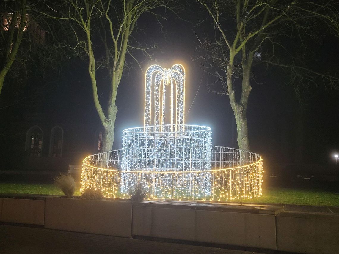 Banie rozbłysły na święta! Świetlna nowość przy kościele Banie rozbłysły na święta! Świetlna nowość przy kościele