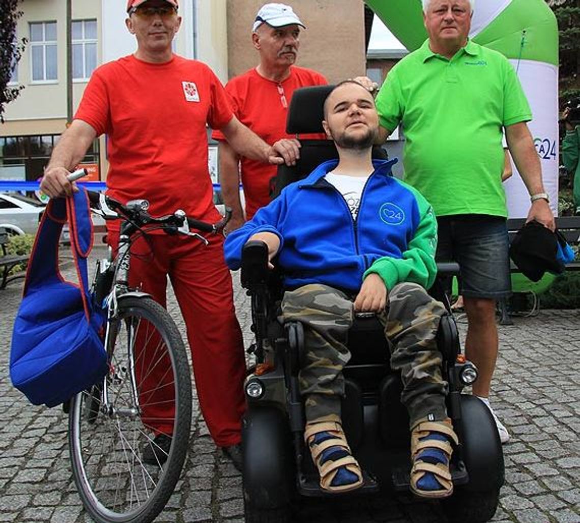 Bartek jedzie wózkiem przez Polskę Bartek jedzie wózkiem przez Polskę