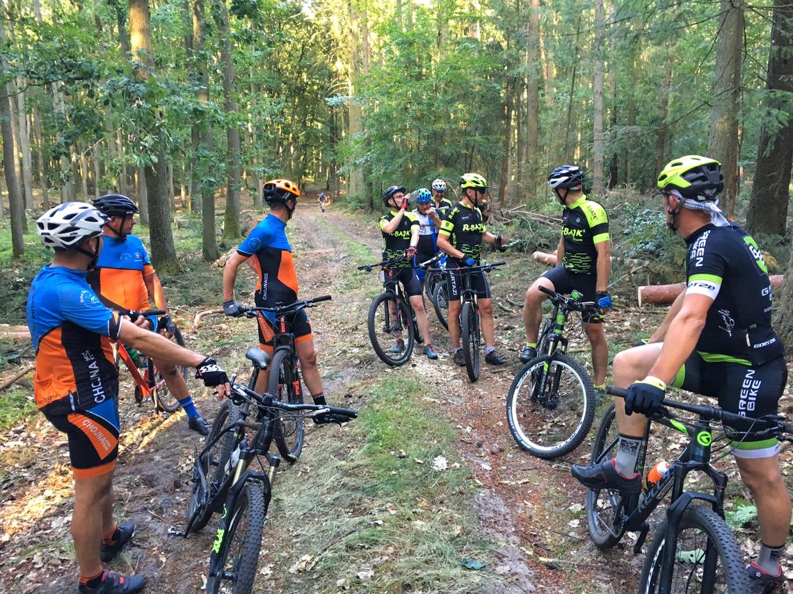 Będą się ścigać rowerami po puszczy
