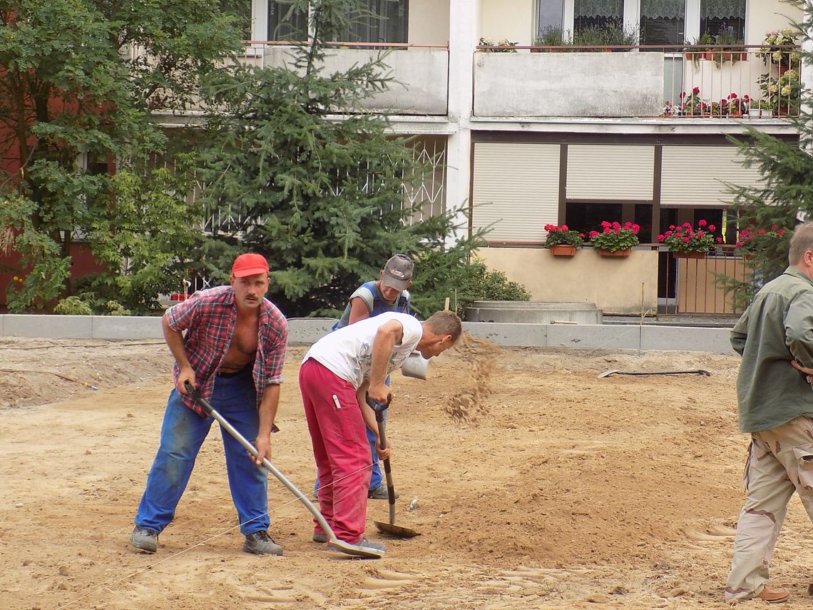 Będzie parking i plac zabaw