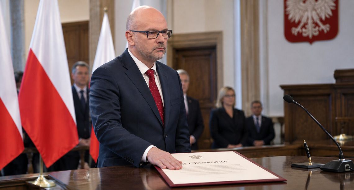 Maciej Berek nie czekał na prezydenta. Złożył ślubowanie w Sejmie Maciej Berek nie czekał na prezydenta. Złożył ślubowanie w Sejmie