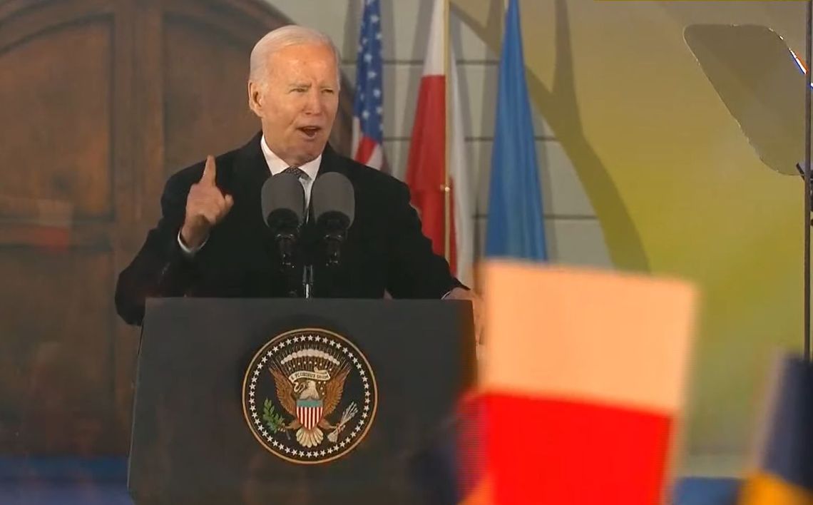 Biden w Polsce o Polakach i Ukraińcach. Chodzi o wolność