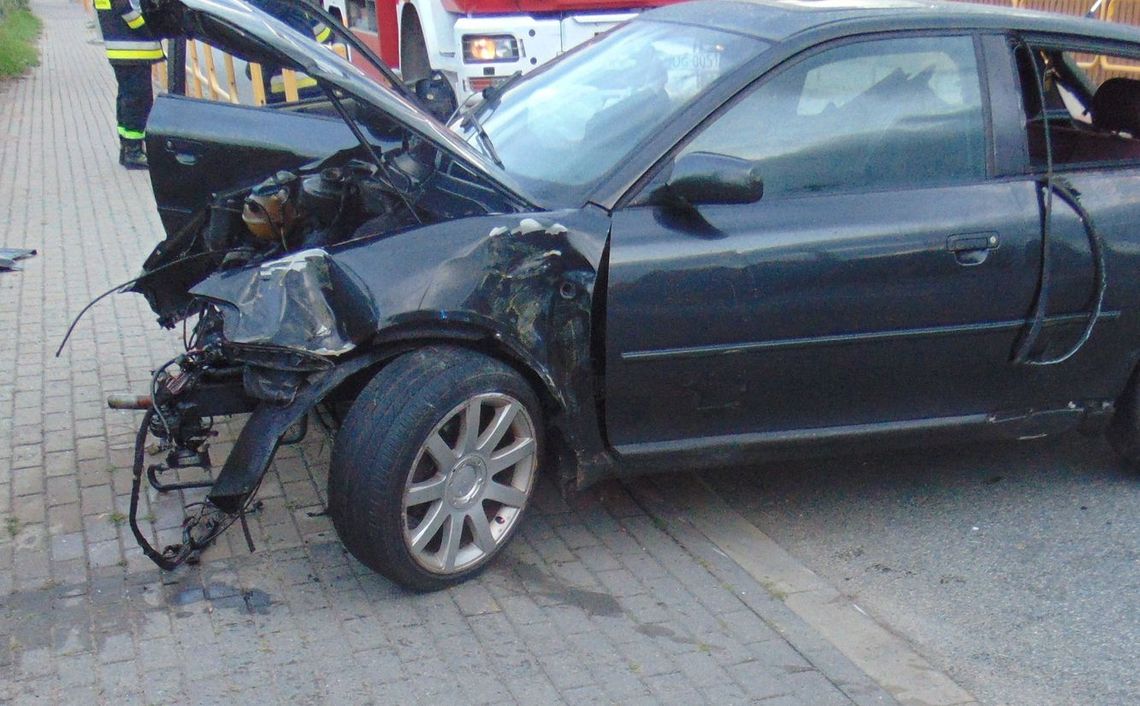 BMW zderzyło się z Audi BMW zderzyło się z Audi