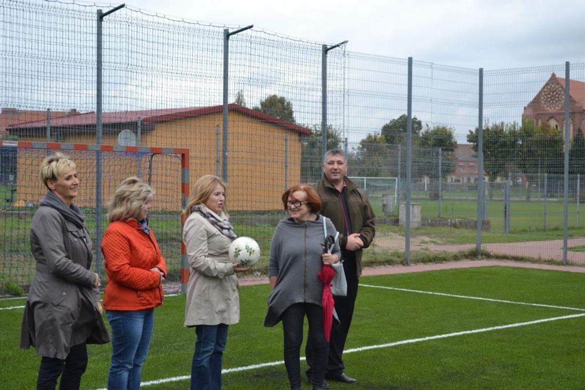 Boisko już po „liftingu”