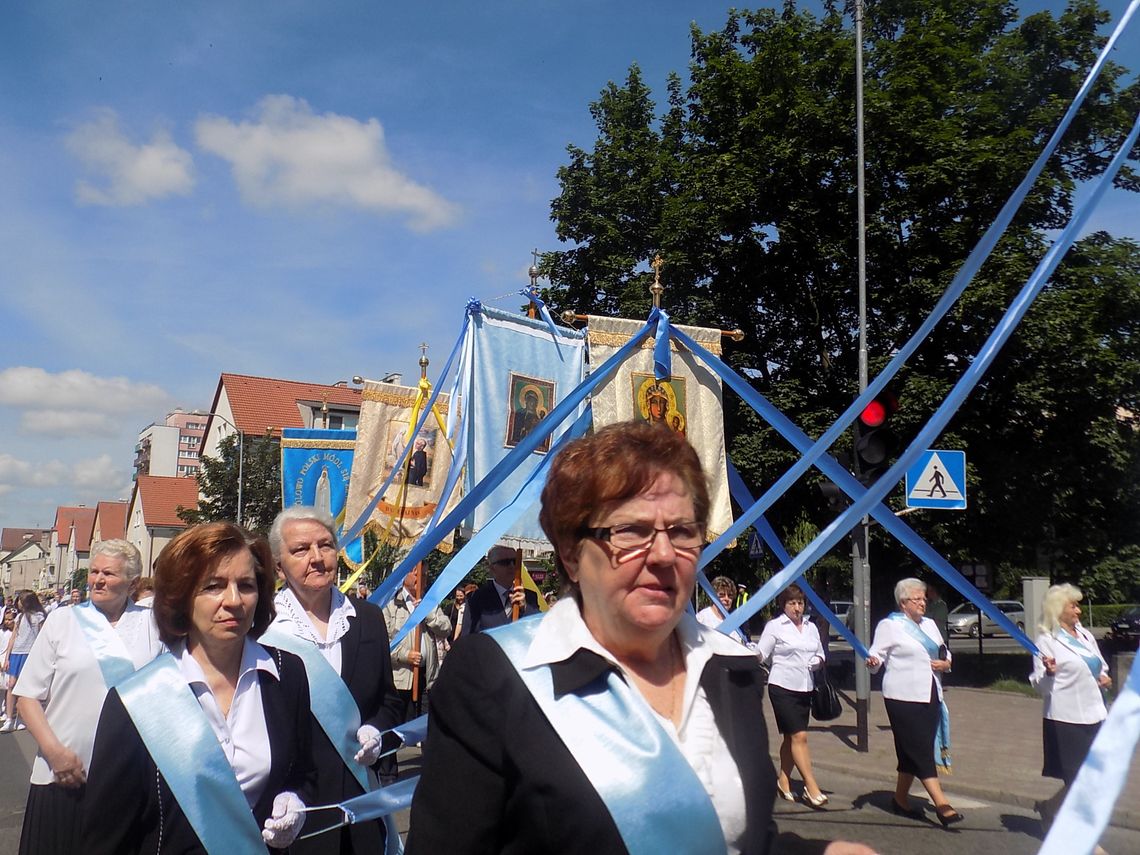 Boże Ciało uczciło w procesji wielu mieszkańców Boże Ciało uczciło w procesji wielu mieszkańców