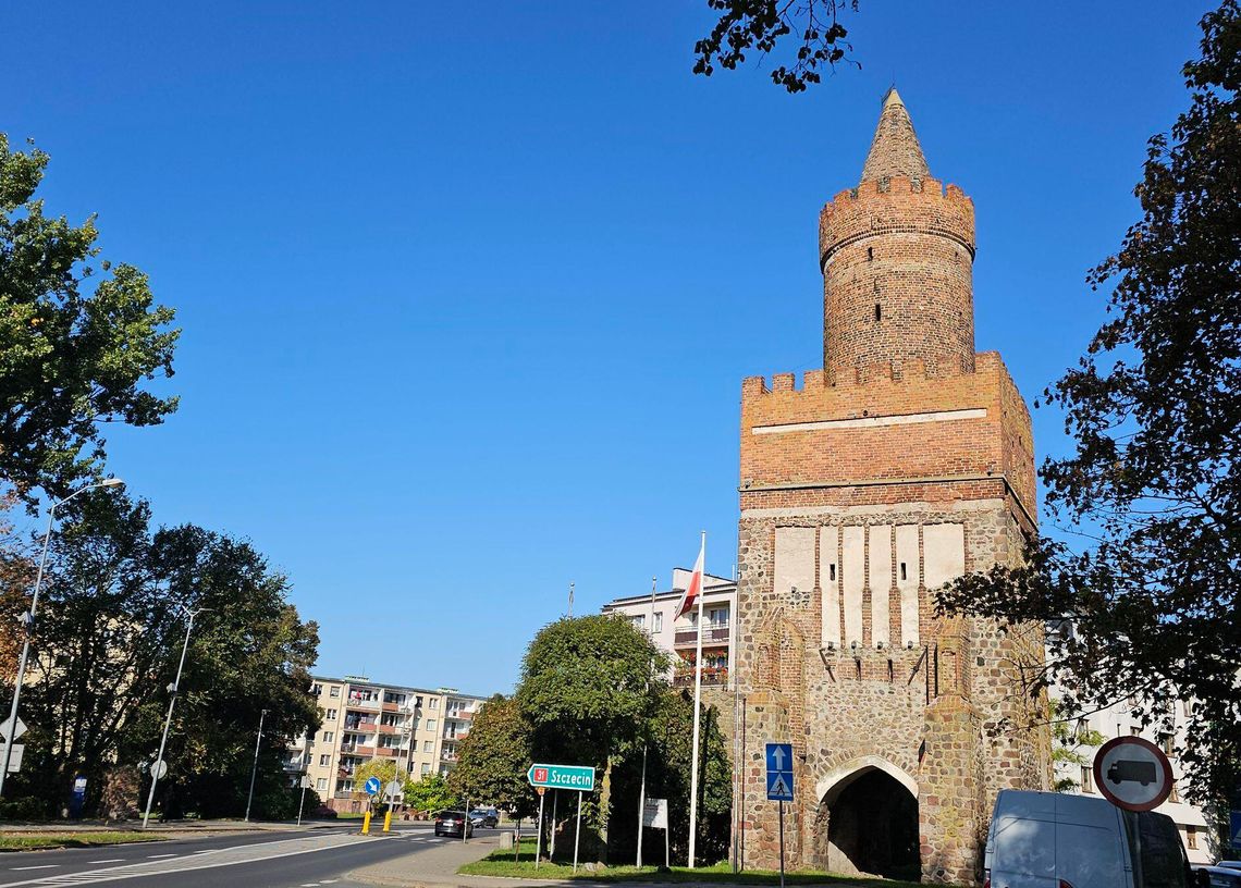 Brama Bańska w Gryfinie znów niszczeje: Korzenie krzewów niszczą bezcenny XIV-wieczny zabytek