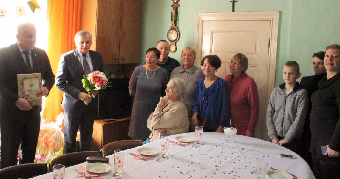 Bronisława Wełnowska-Wojtaluk świętuje 100. urodziny Bronisława Wełnowska-Wojtaluk świętuje 100. urodziny