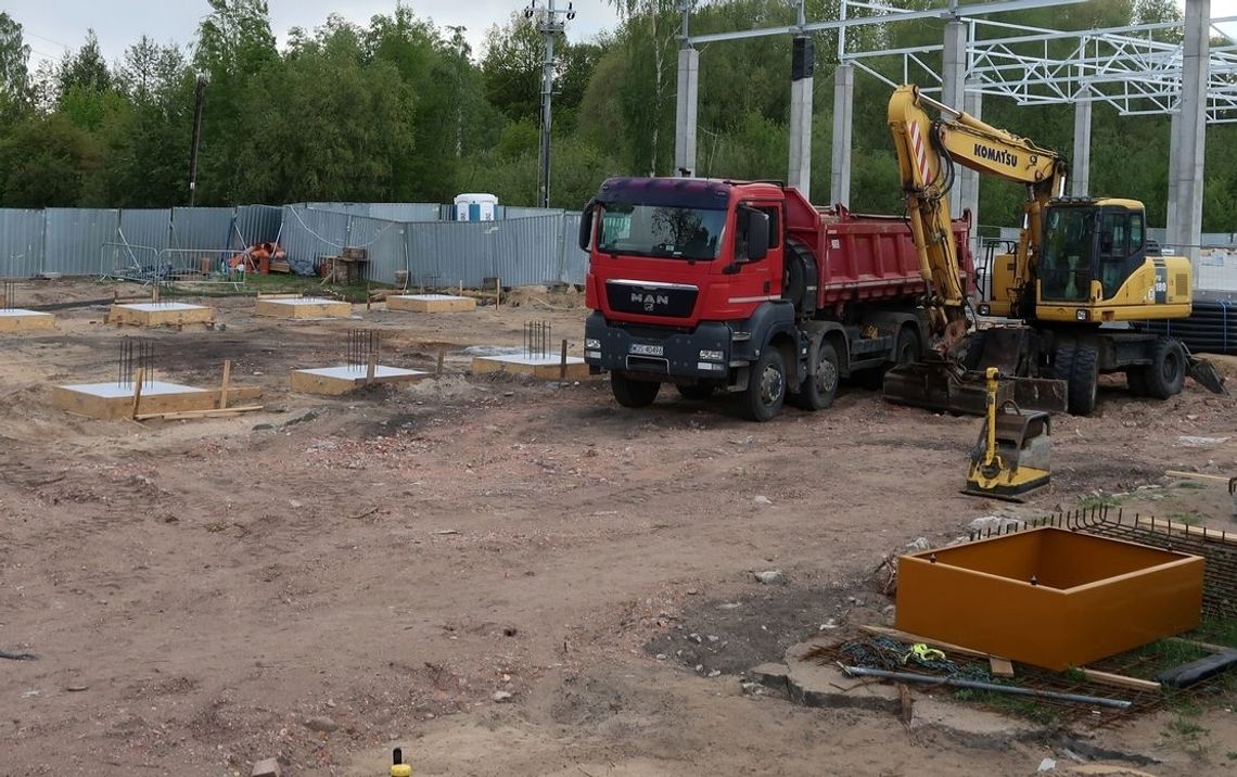 Buduja nową stację paliw