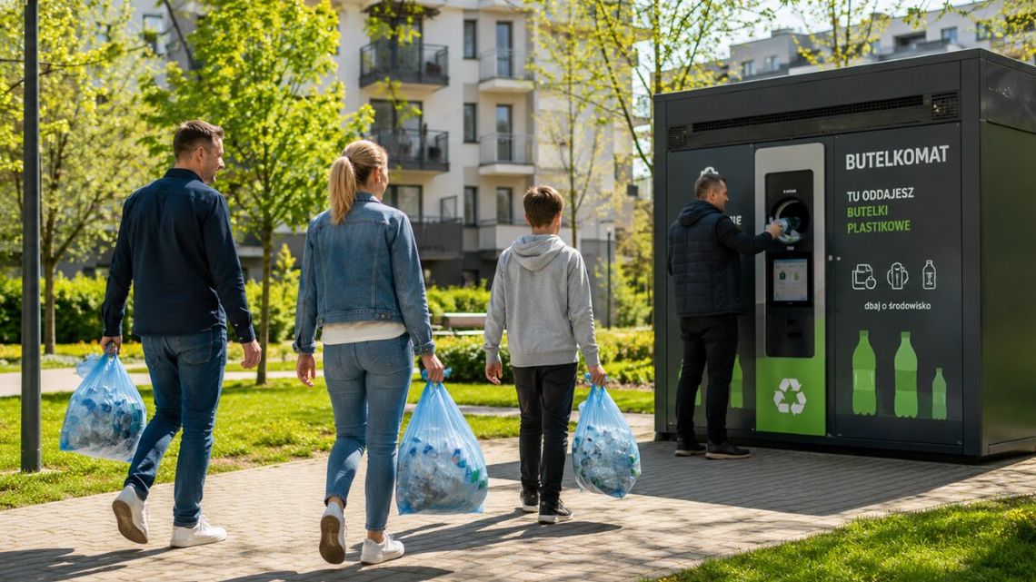 Butelkomaty wychodzą poza sklepy. Kaucję odzyskasz przed blokiem nawet o północy