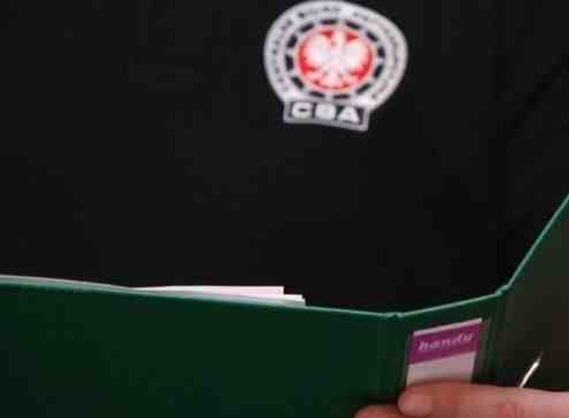 CBA sprawdza uzbrojenie CBA sprawdza uzbrojenie