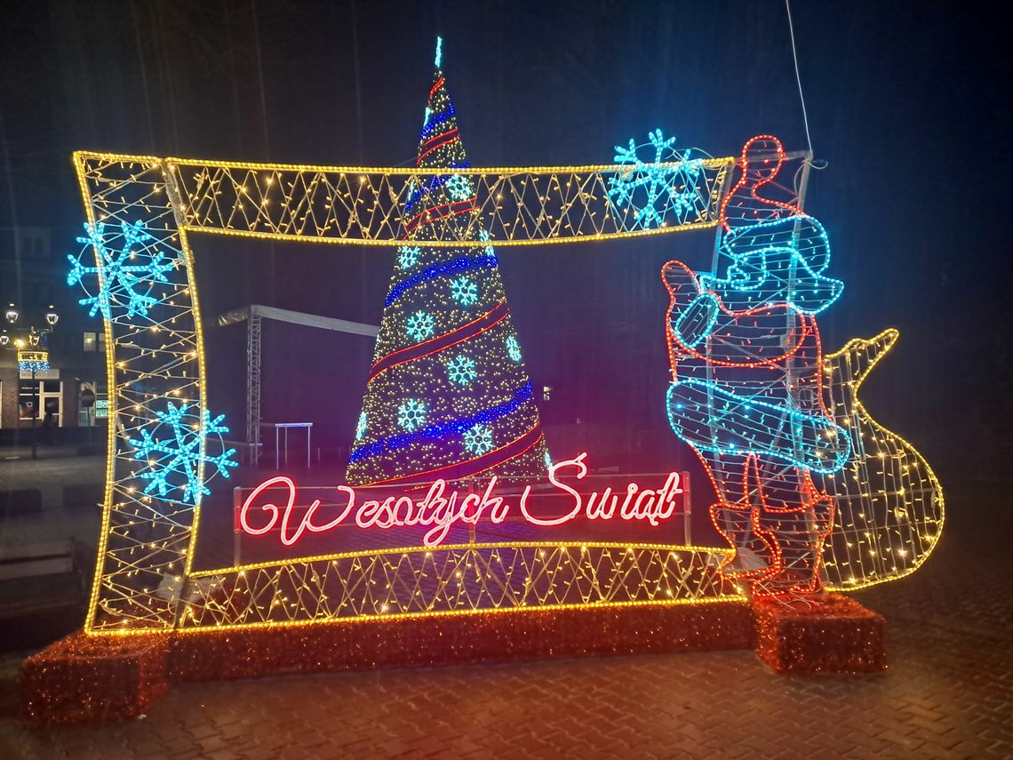 Centrum w świątecznej szacie