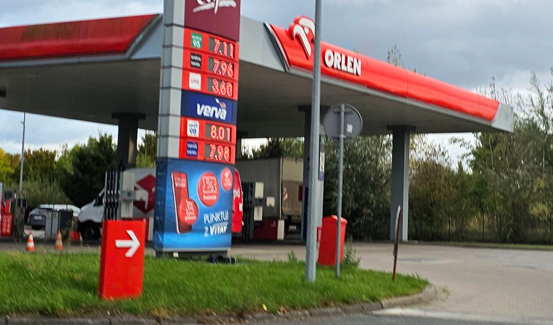 Ceny paliw w Trzcińsku-Zdroju jak niemal w całej Polsce