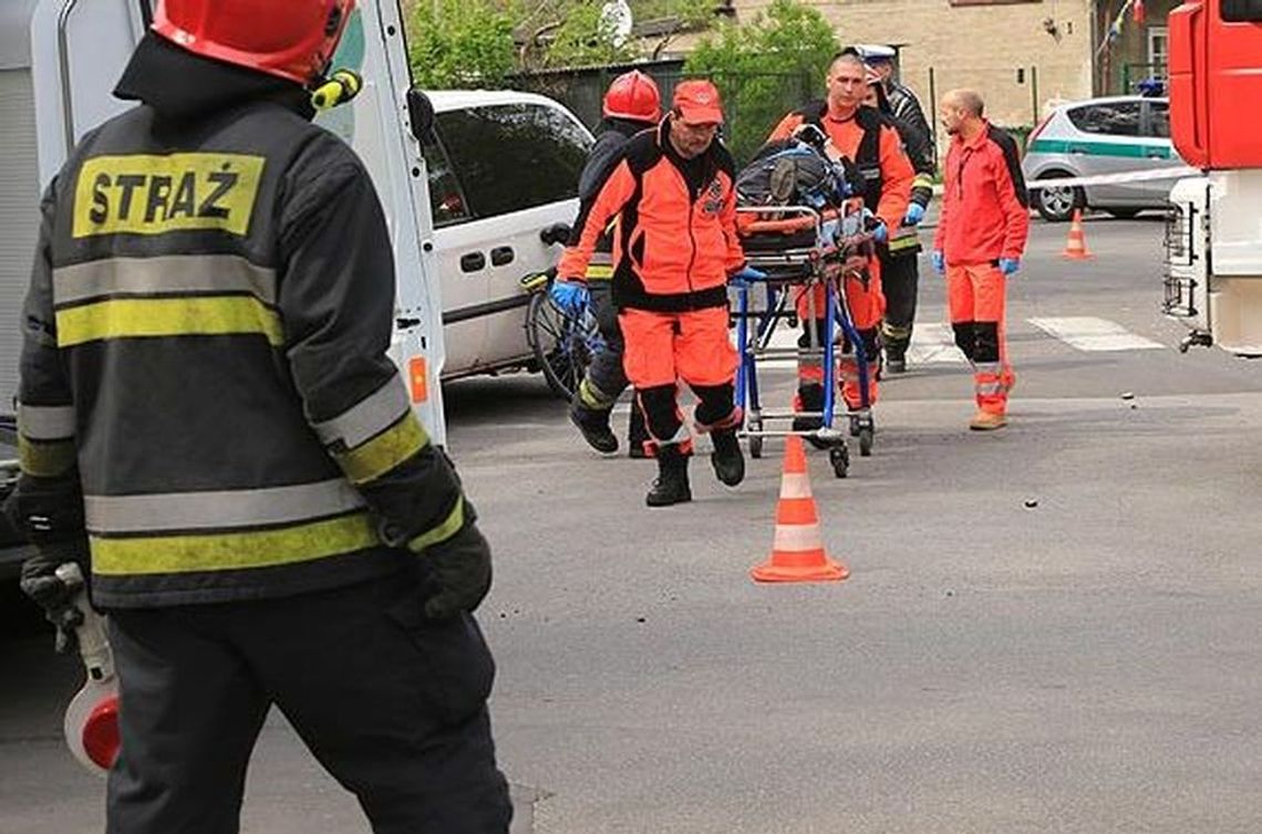 Chłopiec na rowerze potrącony w okolicy przejścia dla pieszych