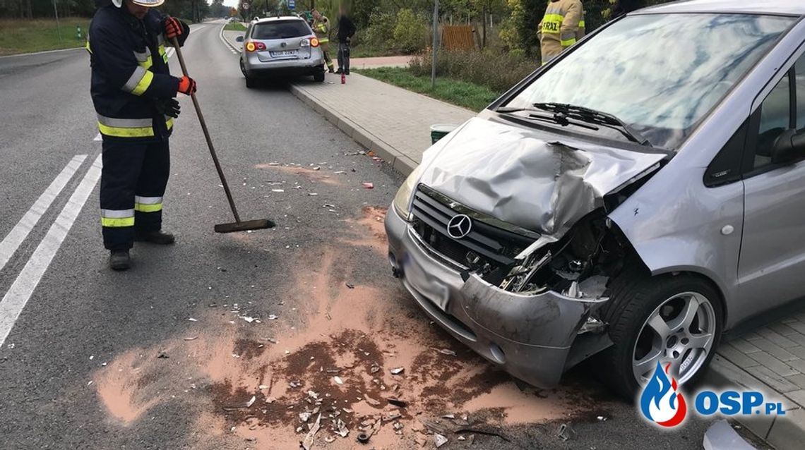 Chwila nieuwagi i... doszło do zderzenia