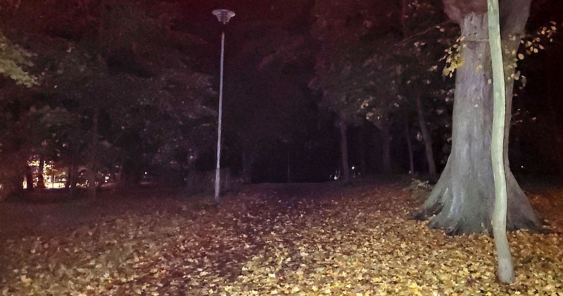 Ciemności w sercu Gryfina. Park Miejski tonie w mroku!