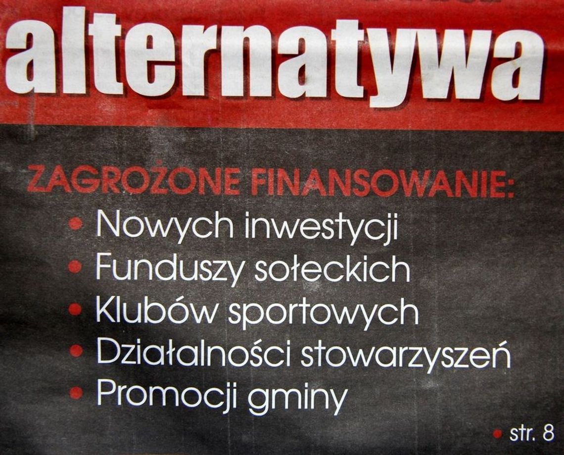 Co z gryfińskimi finansami