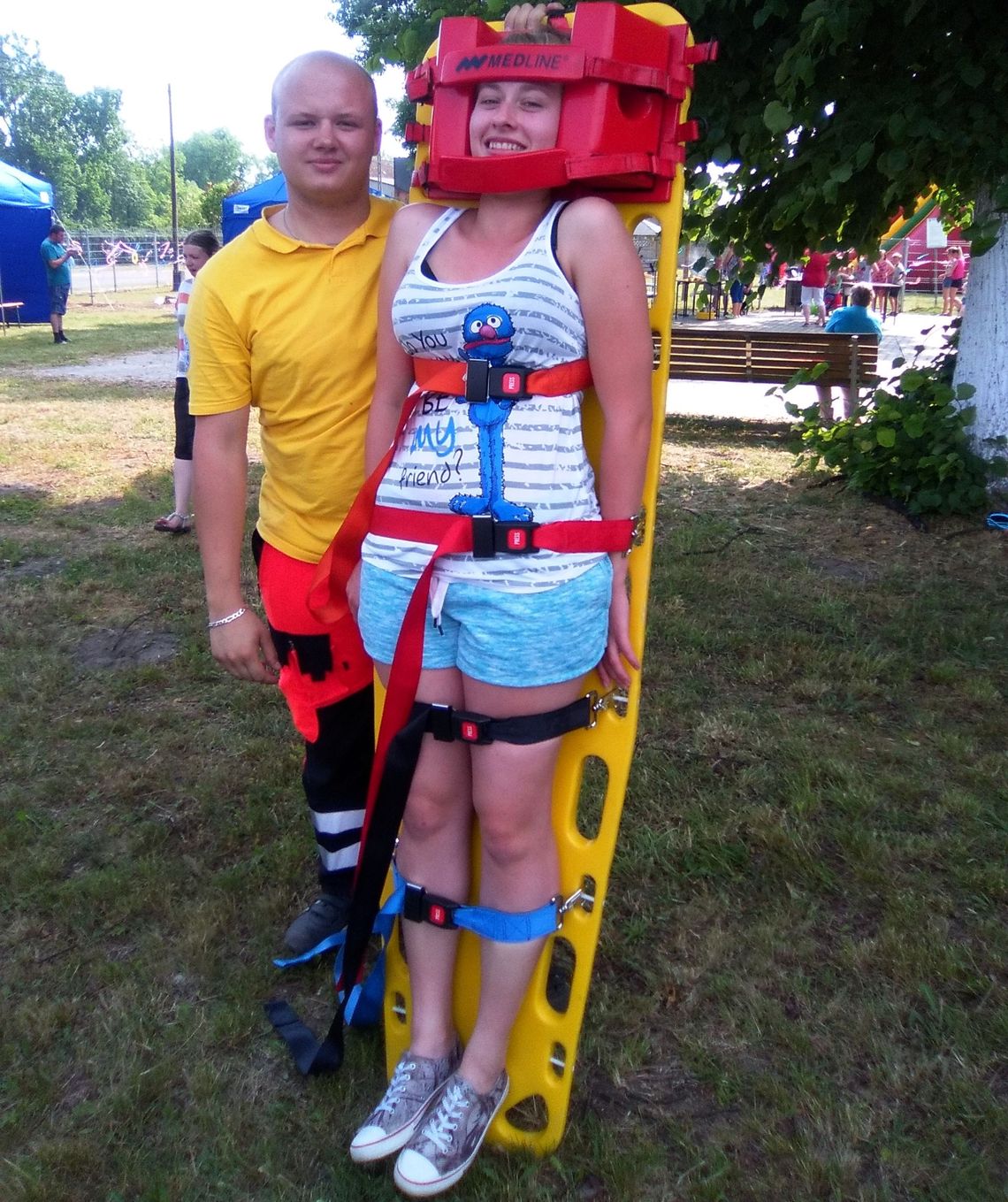 Ćwiczą na sucho, aby w wodzie nie mieć problemów