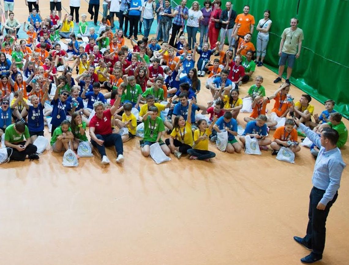 Ćwiczyli razem ze sportowymi mistrzami Ćwiczyli razem ze sportowymi mistrzami