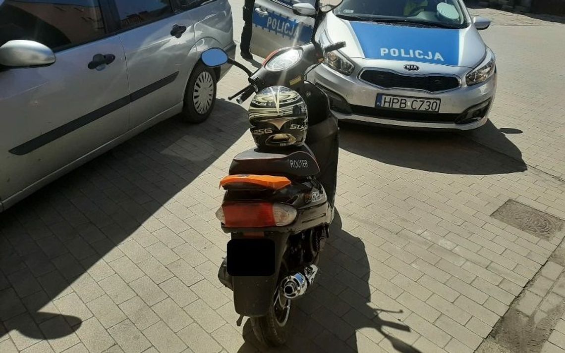 Cyrk na motorowerze. Miał ponad 3 promile Cyrk na motorowerze. Miał ponad 3 promile