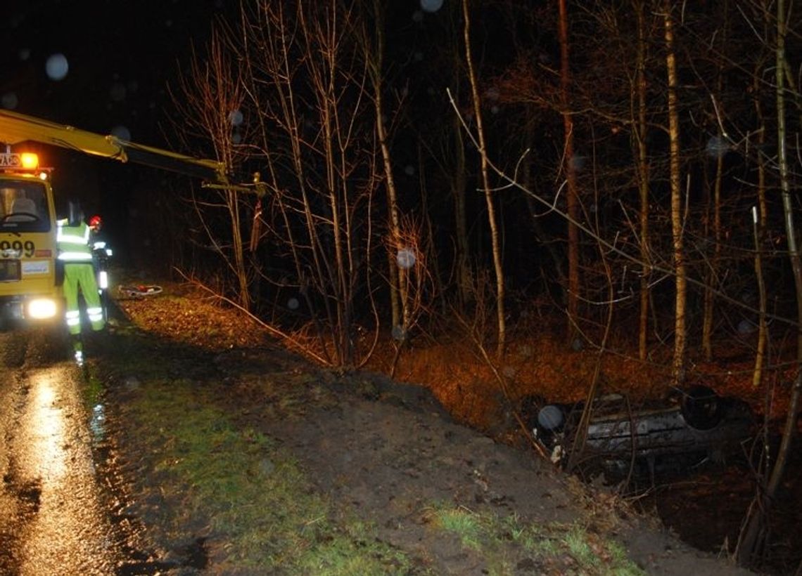 Czołówka na drodze wojewódzkiej