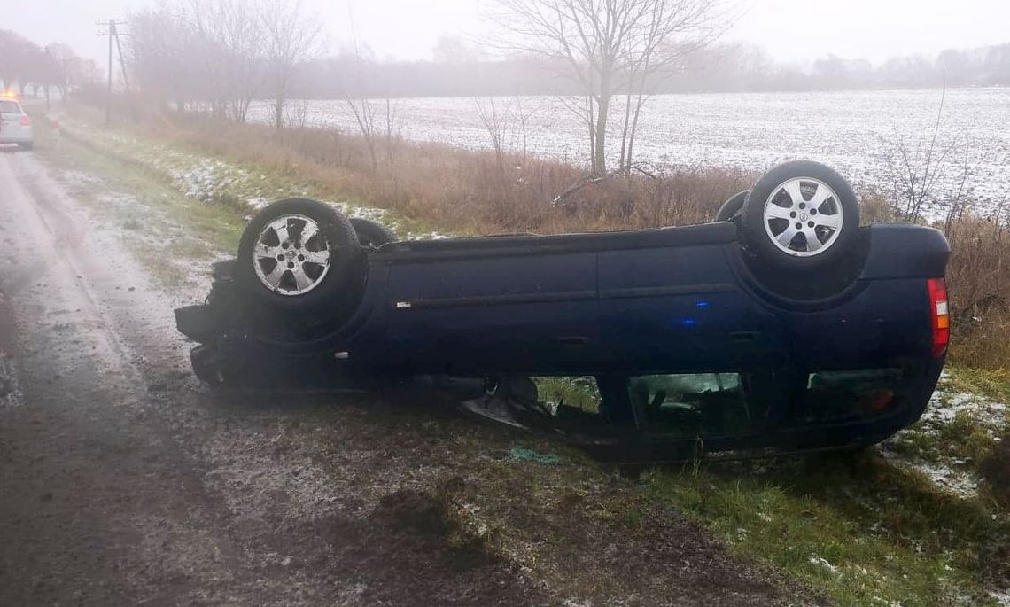 Dachowanie na śliskiej drodze