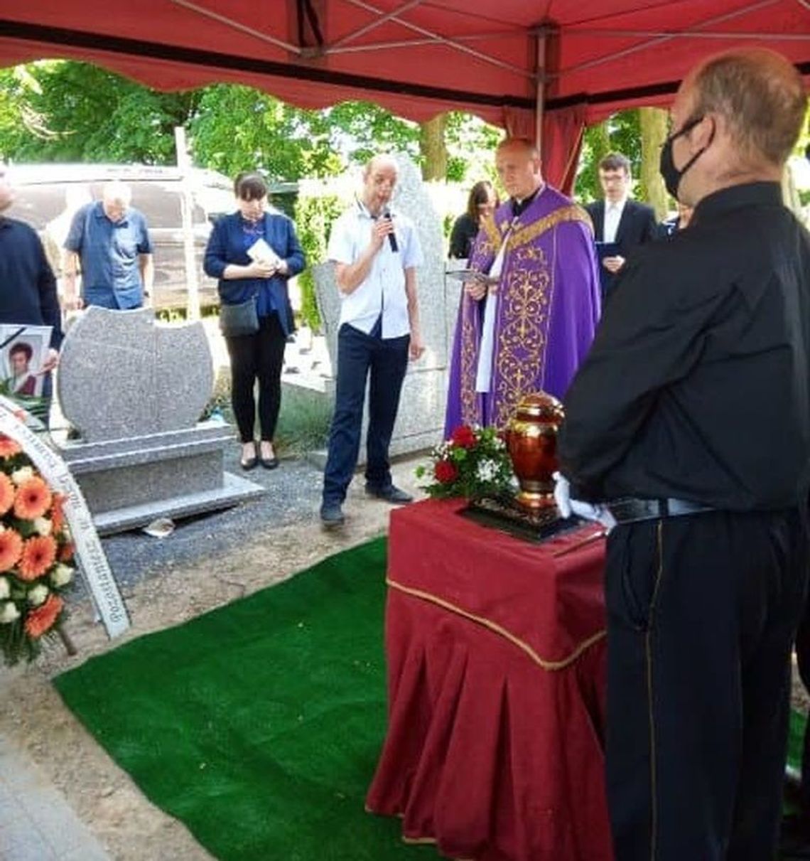 Delegacja z Gryfina uczestniczyła w pogrzebie śp. Elżbiety Wiśniewskiej