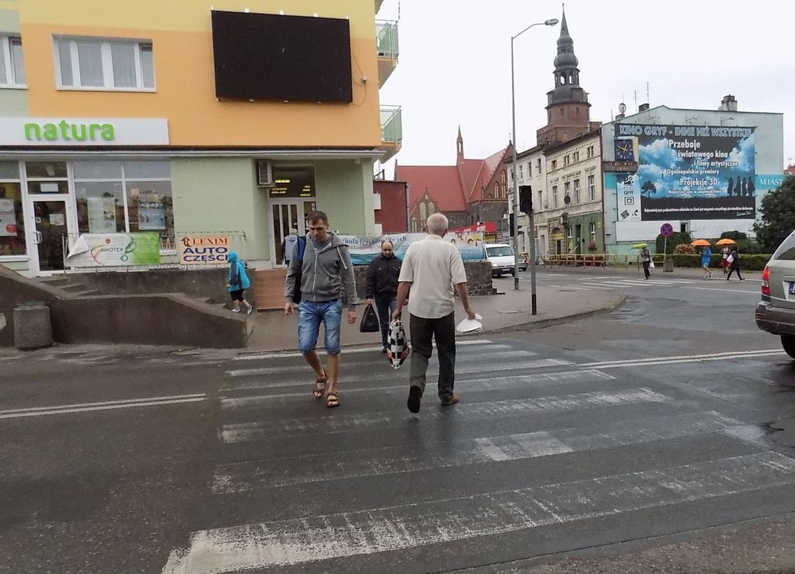 Deszczowo w powiecie, a do tego światła nie działały w Gryfinie