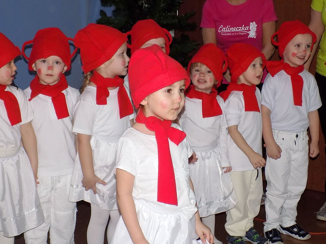 Dla Piotrusia Wróbla w prezencie koncert przedszkolaków