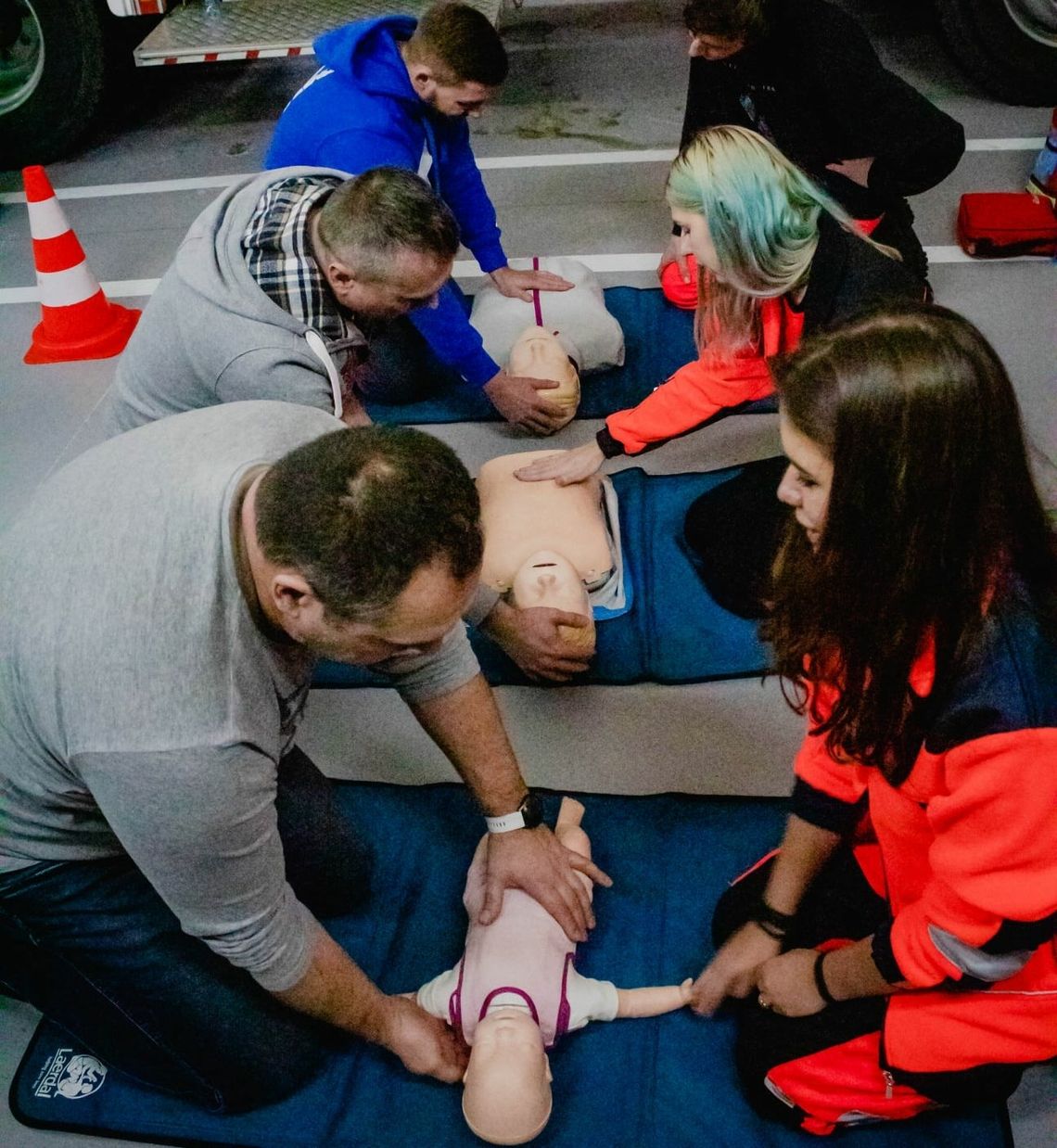 Doskonalili umiejętności z zakresu ratownictwa Doskonalili umiejętności z zakresu ratownictwa