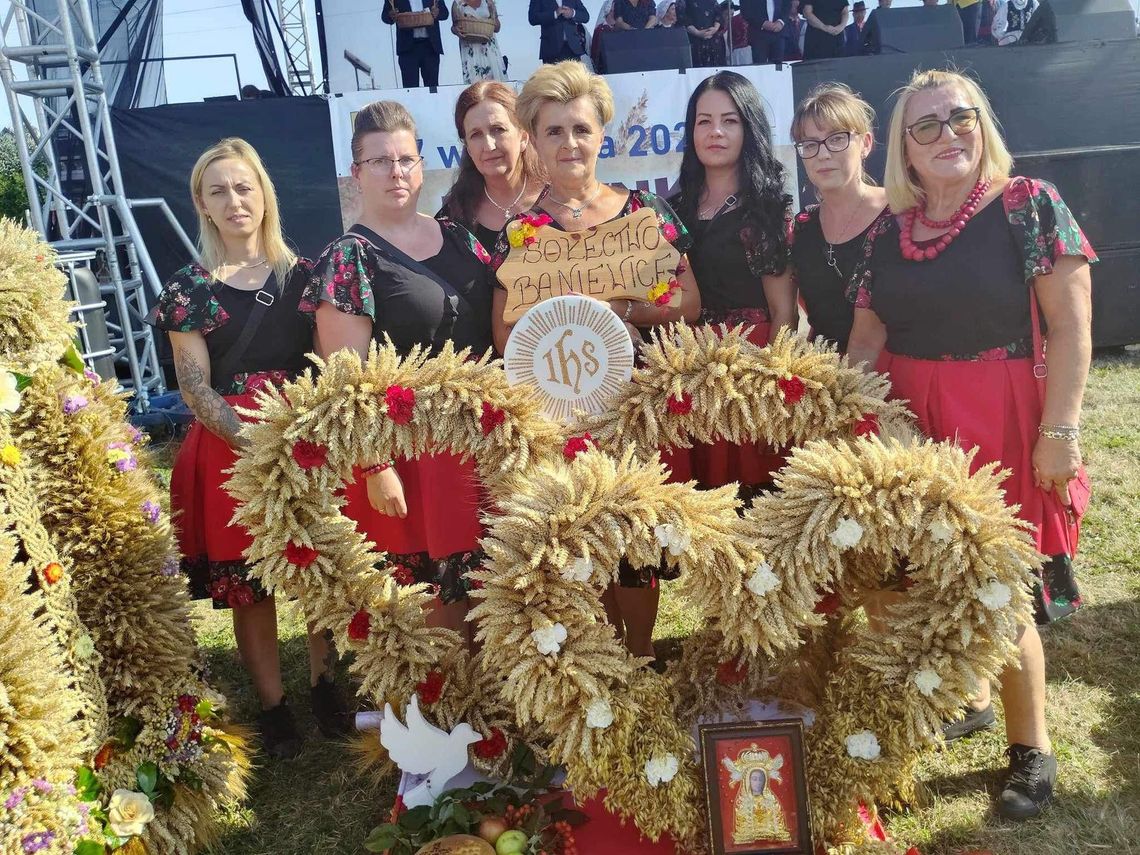 Kobiety górą! Dożynki gminne w Baniach 2024 [FOTO, WIDEO]