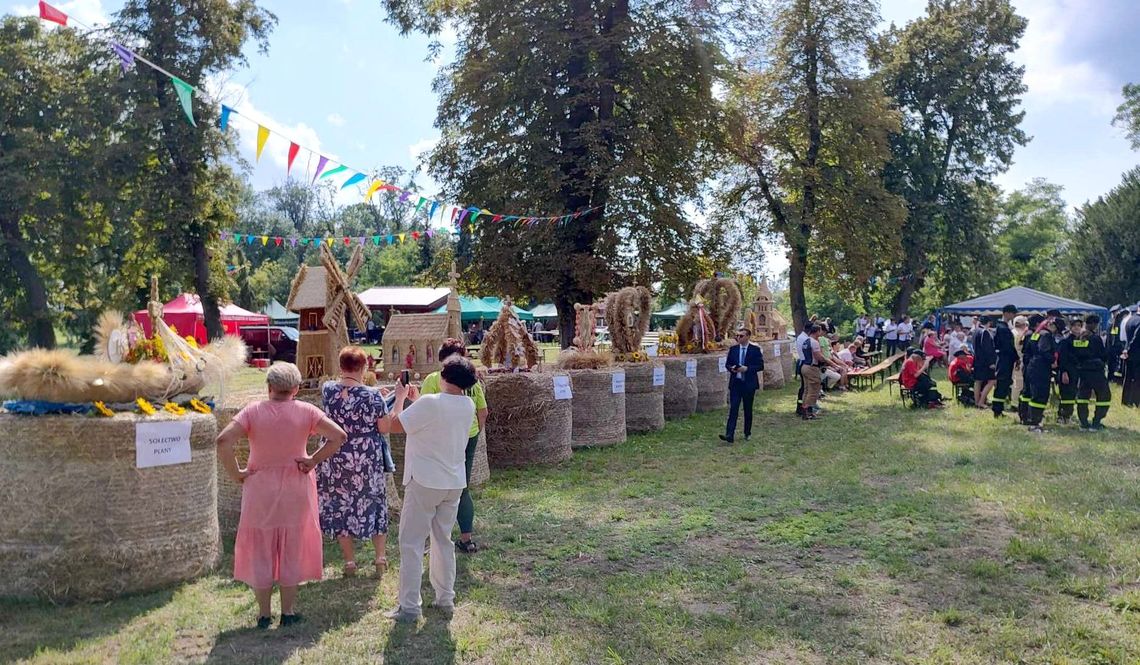 Dożynki zorganizowano przy jeziorze w Goszkowie [FOTO]
