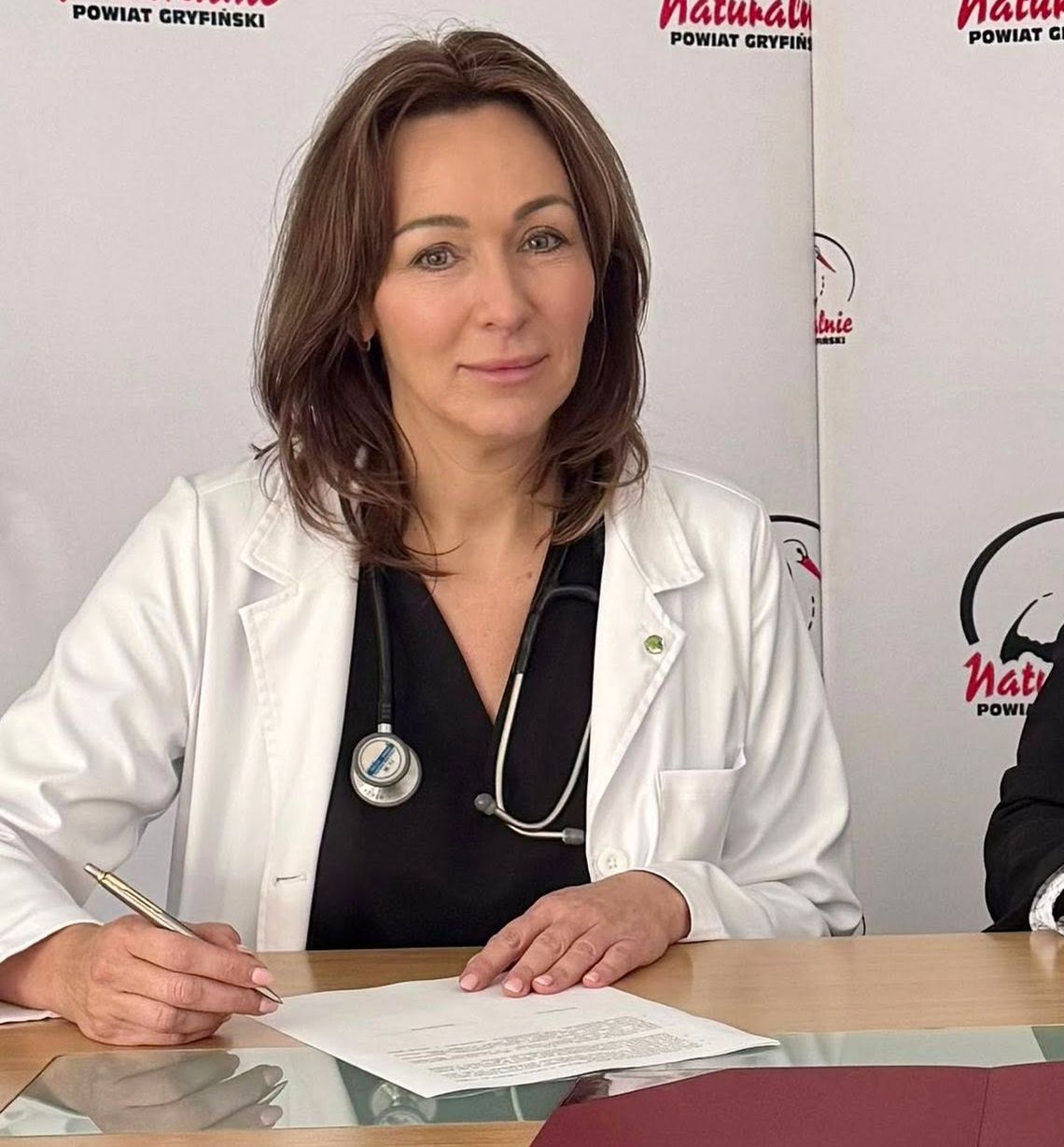 Dr n. med. Anna Chamuła nową prezeską Szpitala Powiatowego w Gryfinie Dr n. med. Anna Chamuła nową prezeską Szpitala Powiatowego w Gryfinie