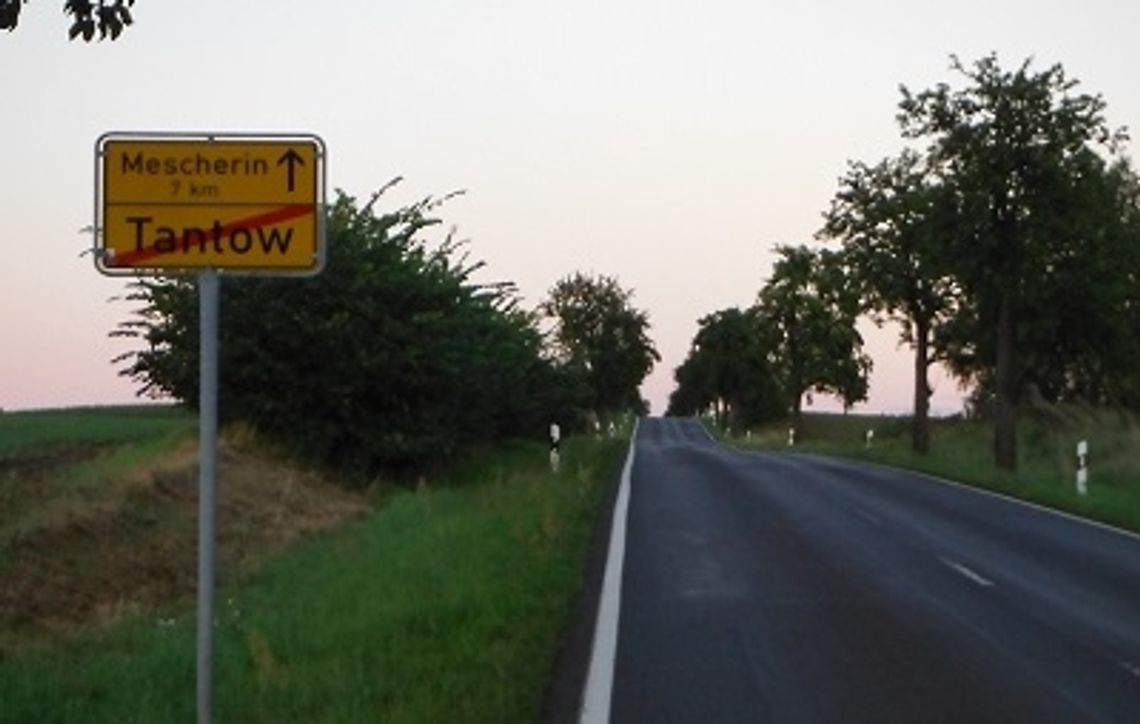 Droga do Tantow zamknięta przez 10 dni